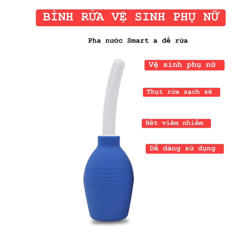[ Giảm 50%] Dụng Cụ Thụt Rửa Cô Bé Hậu.Môn Bình Xịt Rửa Vệ Sinh Phụ  Khoa Chính Hãng 310ml