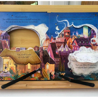Sách - Tiếng ANh Peep Inside A Fairy Tale