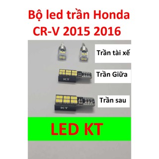 Bộ đèn led trần honda crv cr-v led nội thất led trần t10 và t10 một mặt sáng crv 2015 2016 đèn trần crv