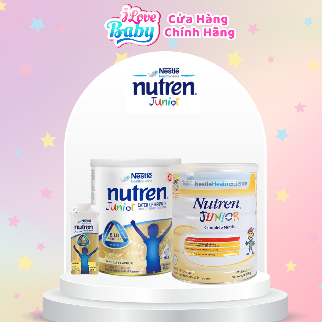 Sữa Bột Nước Pha Sẵn Nutren Junior Chính Hãng