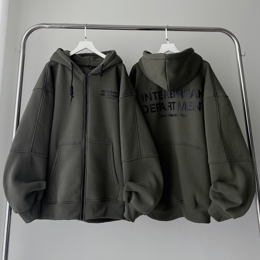 Áo hoodie Atharor form rộng unisex chất nỉ dày dặn kiểu dáng basic cao cấp