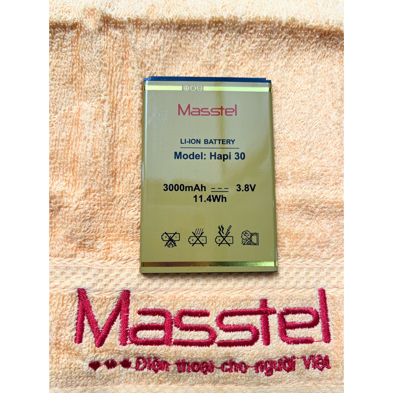 Pin Masstel Hapi 30 -hàng chính hãng