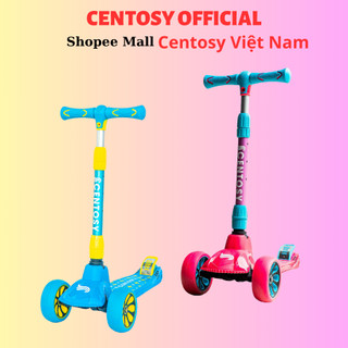 Xe trượt cho trẻ em có bánh đèn centosy s2 chính hãng, cổ xe dễ bẻ lái