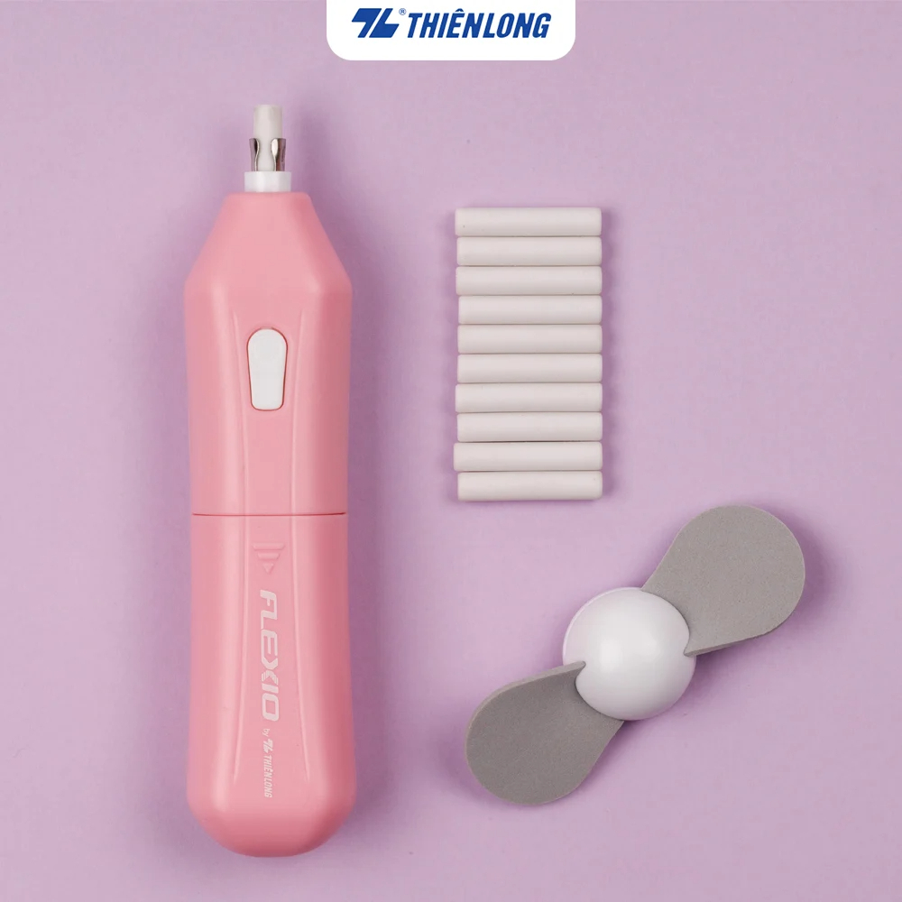 Gôm điện tự động Thiên Long Flexio EE-001 - Không bao gồm pin