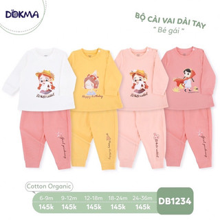Bộ bé gái hãng Dokma