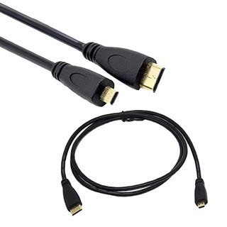 Cáp Micro HDMI to HDMI kết nối HDMI cho Máy tinh, Điện thoại