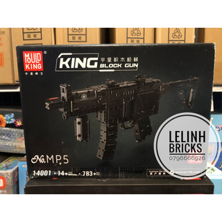 Mould King 14001 ( Lắp Ráp Block Gun Mp 5 Màu Đen 783 Mảnh )