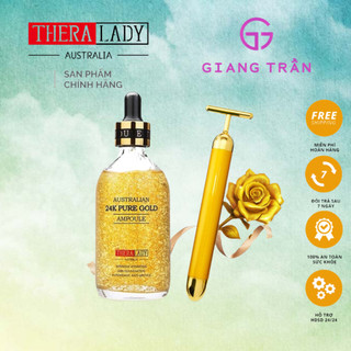 Serum vàng 24k thera lady úc 100ml pure gold ampoule