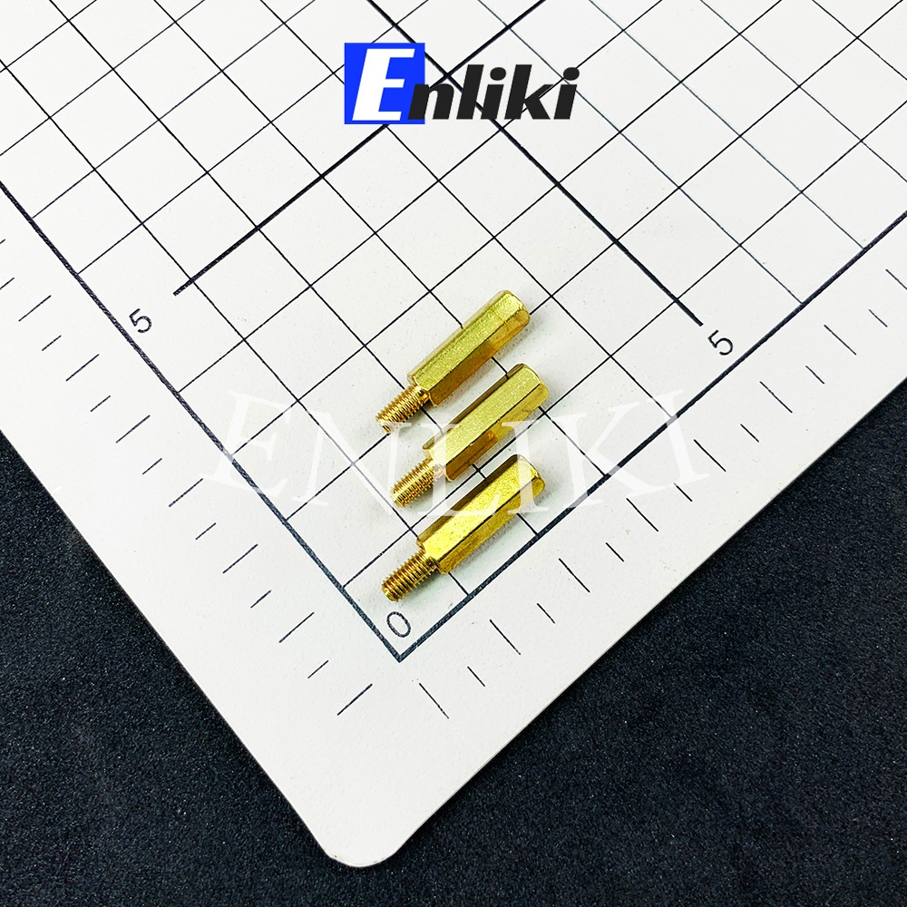 Cọc Đồng M3 Đực-Cái (15+6mm)