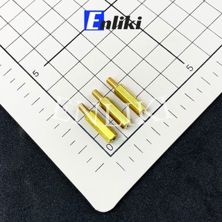 Cọc Đồng M3 Đực-Cái (15+6mm)