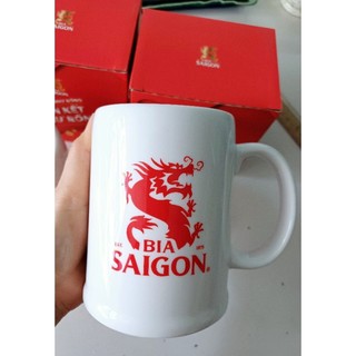 Set 2 ly sứ Minh Long có quai(Quà tặng Bia Sài Gòn)