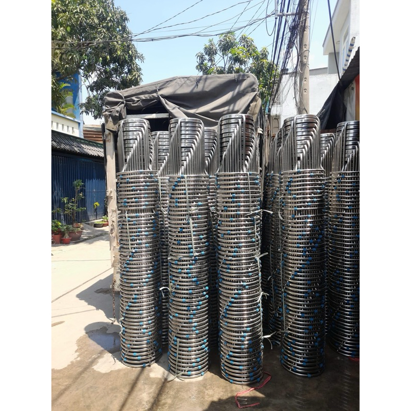 ghế inox combo 10 cái (ship hoả tốc)