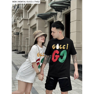 [Vải Xịn] Áo Thun G.C chữ xanh đỏ in kỹ thuật số - Vải xịn - Mỹ Tú Store