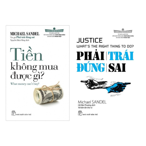 Sách - Combo 2 Cuốn: Tiền Không Mua Được Gì + Phải Trái Đúng Sai (NXB Trẻ)