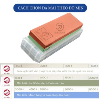 Đá mài phá Naniwa #220 ( cỡ nhỏ) có đế - NAT220D