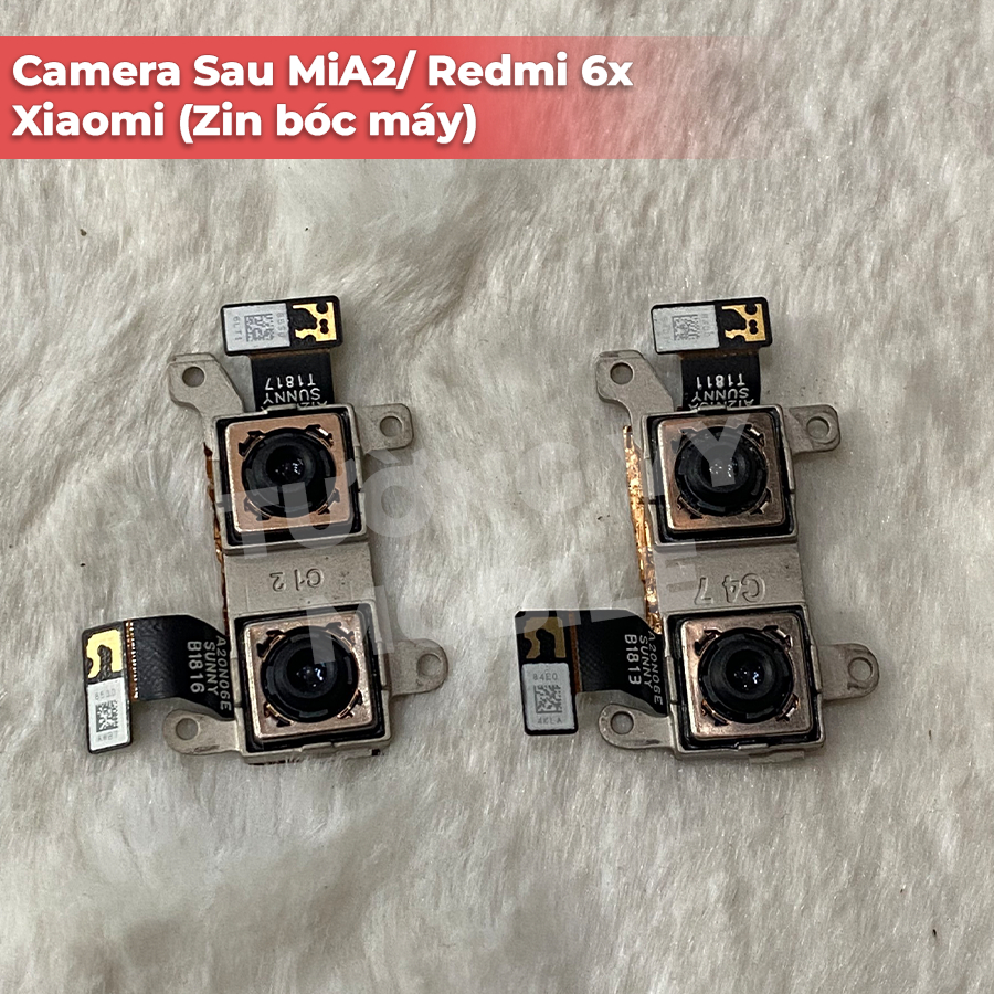 Camera Sau MiA2/Redmi 6X Xiaomi (Zin bóc máy chuẩn nét)
