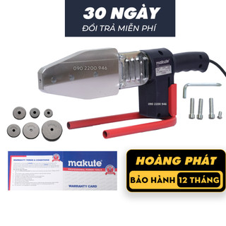 Máy hàn ống nhiệt makute pw003 1000w | máy hàn ống nước nóng , máy hàn ống nước ppr 20-63mm , đủ nhiệt tự ngắt
