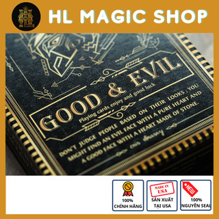 Bộ bài tây, bài ảo thuậtGood and Evil Playing Cards - Hàng Chính Hãng