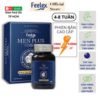Viên uống Feelex Men Plus, bổ thận tráng dương, tăng sinh lý, tác dụng nhanh chóng hộp 60 viên