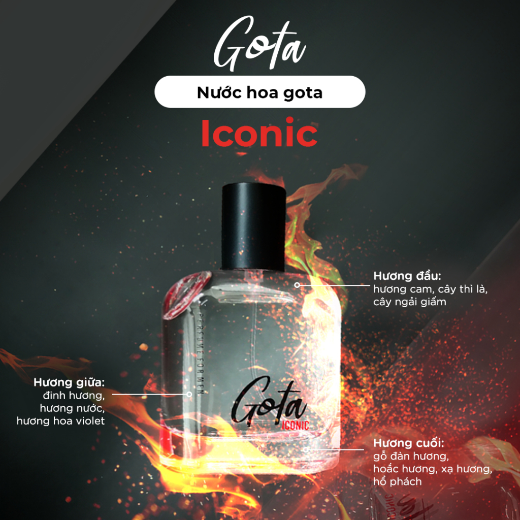 Nước hoa Nam Gota Iconic 30ml