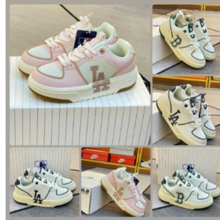 Giày thể thao MLB Chunky Liner Diamond Monogram Boston Red Sox D Green giày diamond b xanh lá, mlb liner la cao cấp