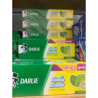 Kem đánh răng ông già/ông tây darlie 150gr×2 tuýp thái lan bạc hà hơi thở thơm mát