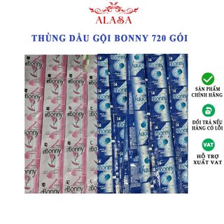  Dầu gội gói sữa tắm gói nhỏ dầu gội đầu sữa tắm Bonny hương nước hoa dùng cho nhà nghỉ khách sạn thùng 720 gói 