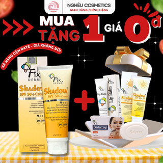 [MẪU MỚI] Kem Chống Nắng Fixderma Shadow Mỏng Nhẹ Không Gây Bí Da SPF50 Cream SPF 30 Gel Nhập Khẩu Chính Hãng