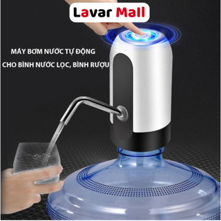 Vòi bơm nước, hút bình nước bình rượu điện tự động có sạc USB - Hàng loại 1 LAVAR