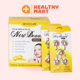 ✔️️️New Beauty - Serum dưỡng da cao cấp - chứa Collagen, Glutathione và tảo Spirulina lấy lại làn da tuổi thanh xuân