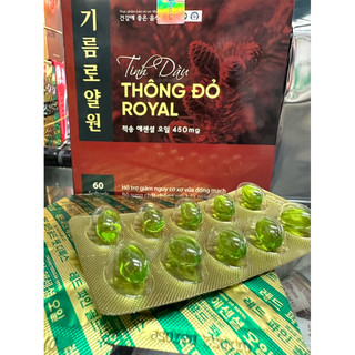 Viên dầu thông đỏ _hộp 60 v hàng liên doanh