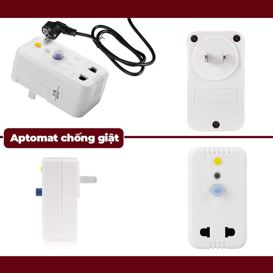 [ QUÀ TẶNG ] Aptomat chống giật