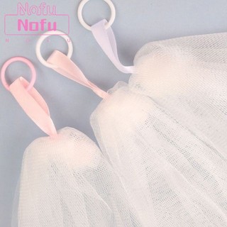 Nofu@túi lưới tạo bọt 2 lớp cho bánh xà phòng, lưới tạo bọt tắm rửa mặt tiện lợi