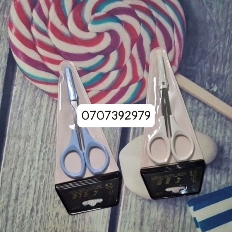 Kéo nhỏ cắt tỉa lông mi lông mũi,🥰mày thép siêu bén bền cao cấp