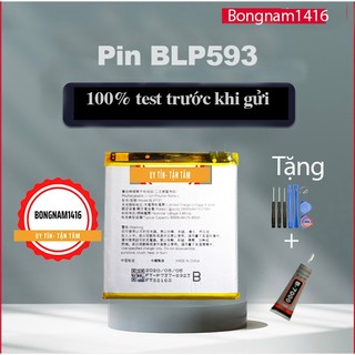 Pin oppo neo 5/ a31/ a31t/ a31u/ blp593 kèm bộ sửa và keo dán b7000.