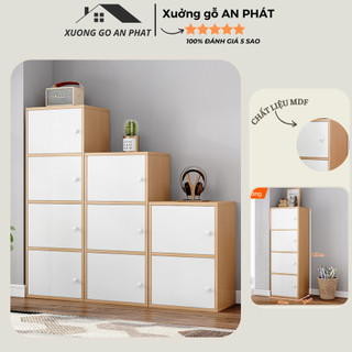 Kệ gỗ đựng đồ đa năng - tủ để đồ nhiều tầng, tủ đựng đồ 2,3,4 tầng tủ sách gỗ tối ưu không gian nhà cửa gia đình