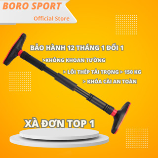 Xà Đơn Treo Tường Bảo Hành 12 Tháng Thanh Xà Gắn Tường Tay Câm Bọc Đệm Chống Trượt Khóa An Toàn Cleacco XDTT Boro Sport