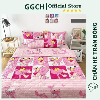 Bộ chăn ga gối 5 món poly cotton nhiều mẫu lựa chọn size m6x2m,m8x2m