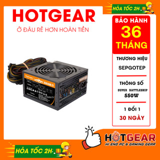 Nguồn Máy Tính Segotep 550W Super Battleship