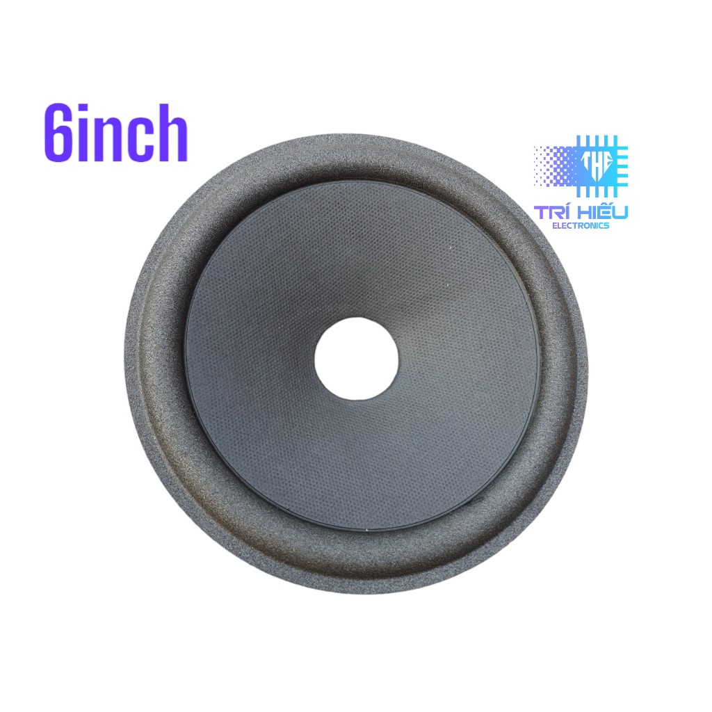 Gân loa cao su 6inch mút xốp 6inch 153mm