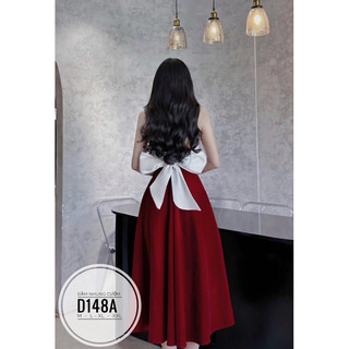 BIGSIZE Đầm nhung cườm 2S D148A