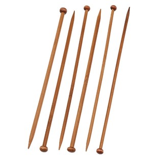 Kim đan gỗ thẳng dùng để đan khăn quàng cổ mũ len dài 25 cm