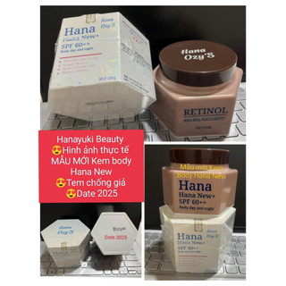 Kem body hana day and night spf 60++ 250gr