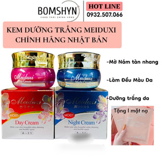 Kem Dưỡng Trắng Da Mờ Nám Tàn Nhang Meiduzi Ban ngày và Ban Đêm