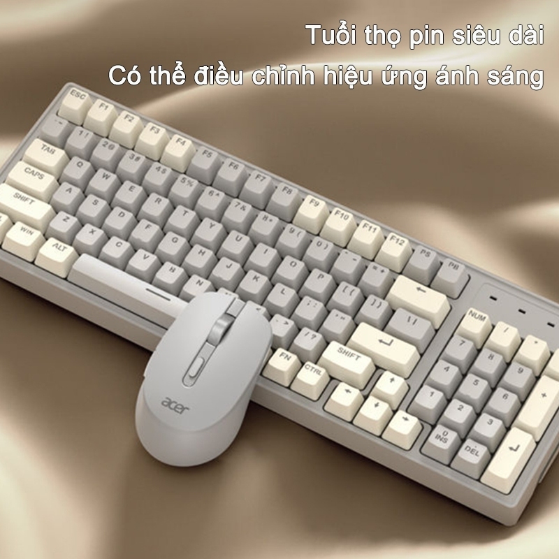 XUNFOX Bàn Phím và Chuột Không Dây Gaming Bluetooth 2.4G LED RGB Bàn Phím Không Dây Máy Tính | BigBuy360 - bigbuy360.vn