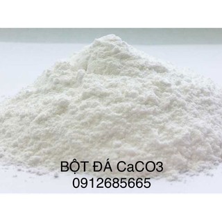 1 kg - bột đá trắng, mịn - chất không cháy được