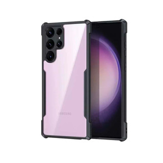 Ốp Lưng S22 Ultra | S23 Ultra XunDD Viền dẻo - Chống sốc - Mặt lưng PC cứng - Trong suốt - Chống ố
