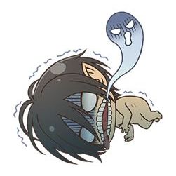 Móc khóa đầu Eren Attack on Titan