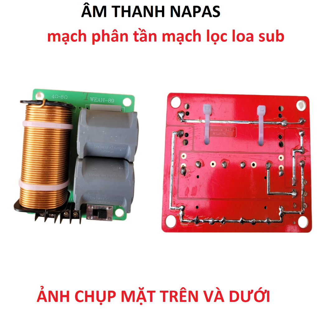 PHÂN TẦN SÚP HƠI 40 50 LỚN - MẠCH PHÂN TẦN LOA SUB - PHÂN TẦN SUB HƠI - MẠCH CẮT SUB