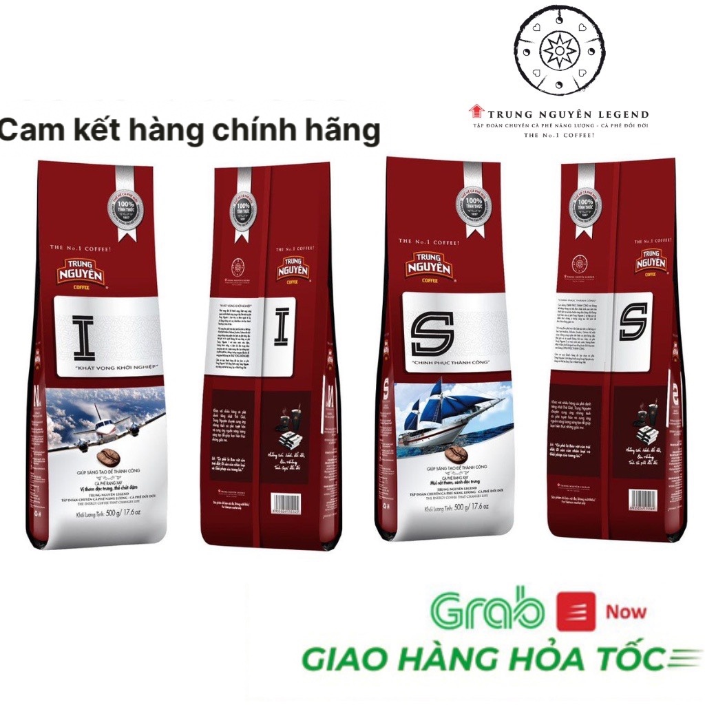 Cà Phê Trung Nguyên S, I gói 500g